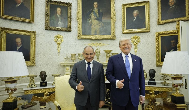 Пашинян поздравил Трампа и Вэнса с 250-летием независимости США, отметив роль в установлении мира между Арменией и Азербайджаном