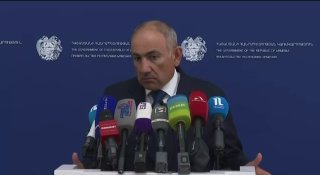 Никол Пашинян на пресс-конференции в Ереване