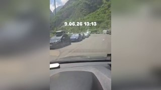 Армяне, голосовавшие на выборах, возвращаются в РФ через Верхний Ларс