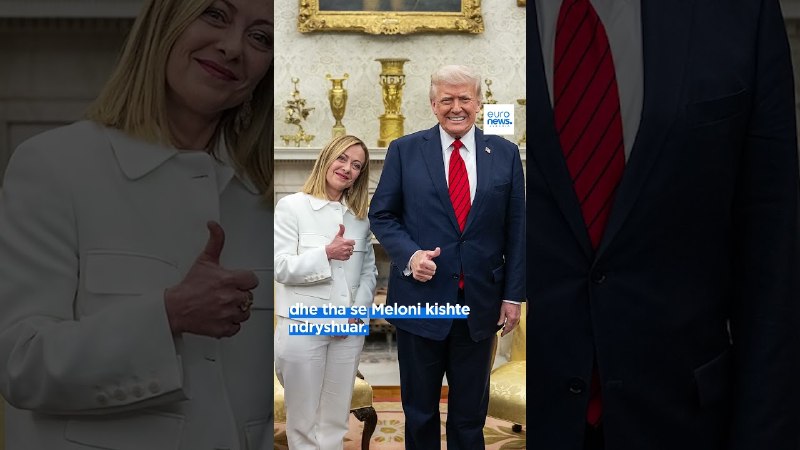 Трамп заявил, что премьер Италии Мелони «умоляла» его о фото; она назвала слова скандальными